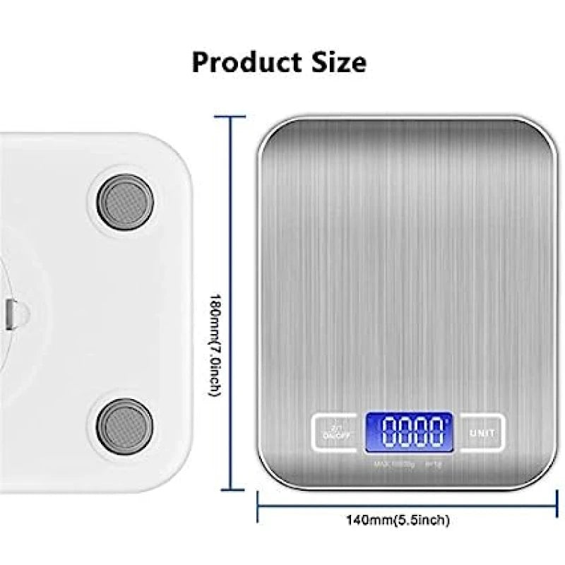 Balança digital de alta precisão aço inox - EVREN