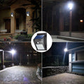 Luminária Solar LED com 20 LEDs | Sensor de Presença e Resistente à Água para Jardim, Garagem e Entrada - EVREN