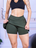 Short Saia Feminino Fitness - Conforto e Estilo para Academia e CrossFit - EVREN