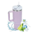 Garrafa Térmica de Aço Inox 304 1200ML com Alça e Canudo – Ideal para Bebidas Frias e Quentes | Perfeita para Esportes e Café - EVREN