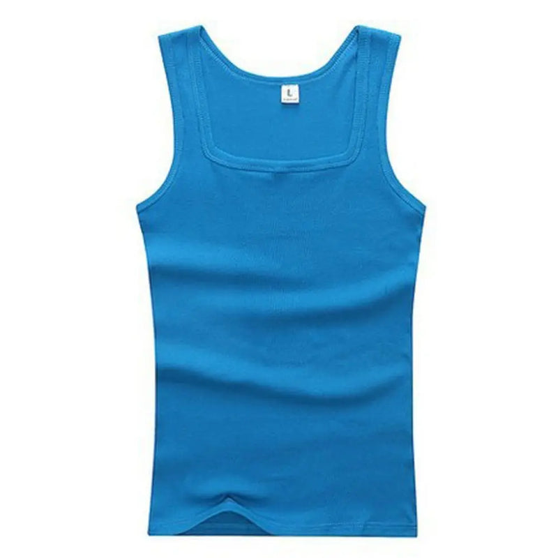 Camiseta Regata Masculina de Algodão para Academia | Tank Top Fitness Casual para Homens - EVREN