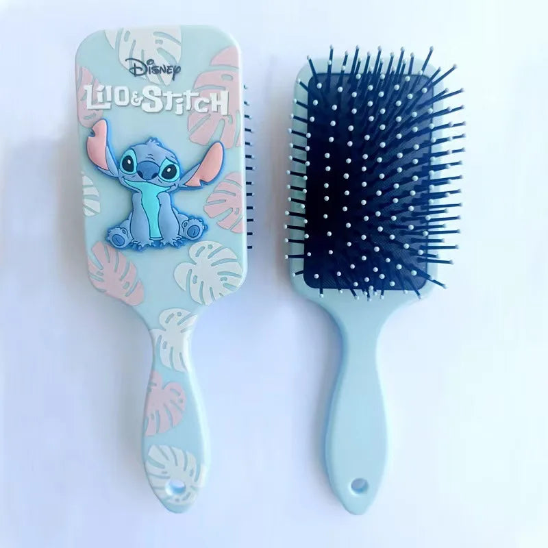 Escova de Cabelo Stitch Disney, Massageadora com Almofada de Ar, Perfeita para Crianças, Fãs e Colecionadores - EVREN