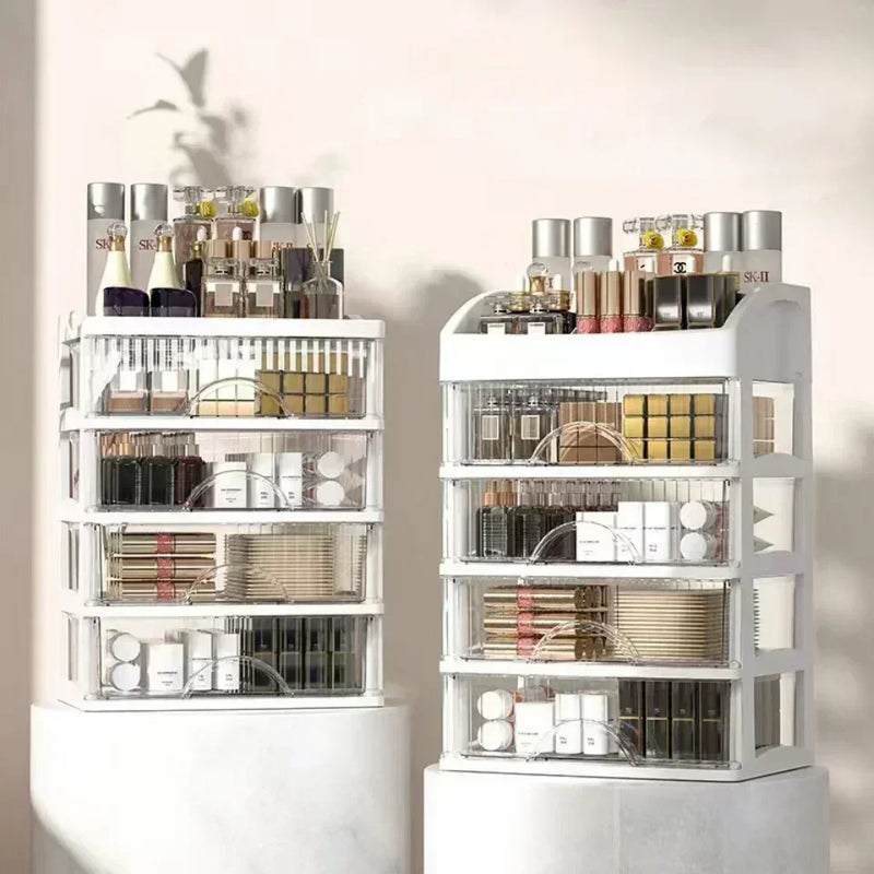 Organizador de Maquiagem com Gavetas | Grande Capacidade e Design Elegante - EVREN