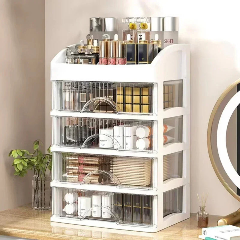 Organizador de Maquiagem com Gavetas | Grande Capacidade e Design Elegante - EVREN