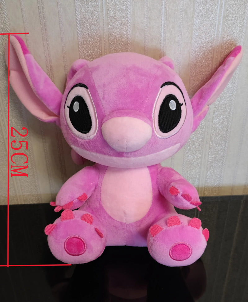 Urso Pelúcia Stitch Disney 25cm | Presente Adorável para Crianças e Fãs - EVREN