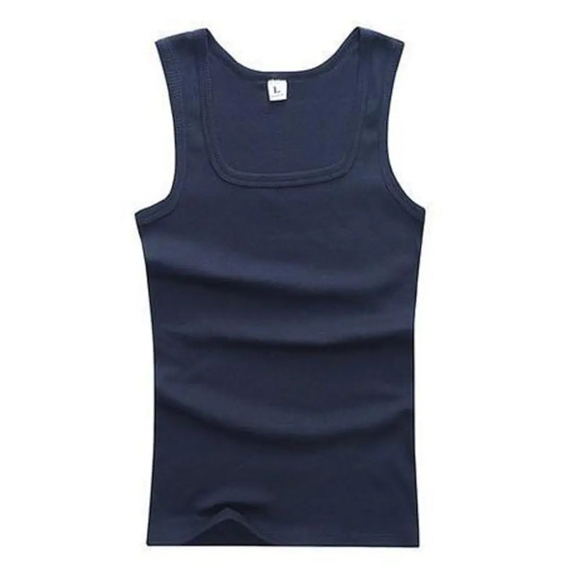 Camiseta Regata Masculina de Algodão para Academia | Tank Top Fitness Casual para Homens - EVREN